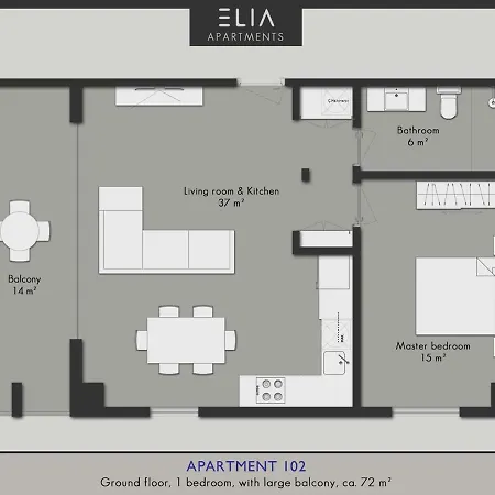 Elia Διαμέρισμα *